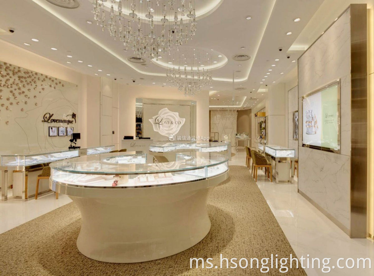 Downlight For Jewelry Store11